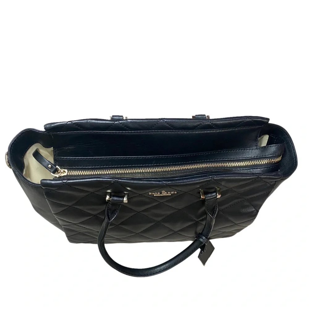 𝅺KATE Spade Emerson Place Hayden Black Satchel Bag